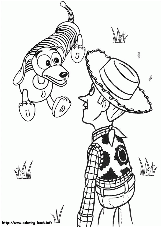 Toy Story kolorowanki